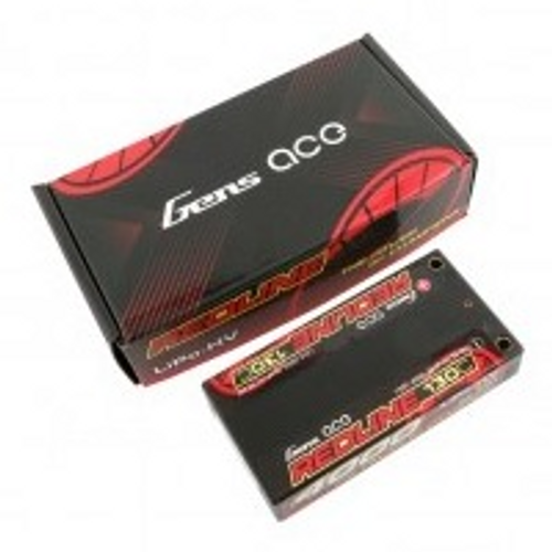 Gens Ace LCG HV 4000mAh 7.6v 130C Shorty Lipo 96x47x16mm 125g 4mm Plug