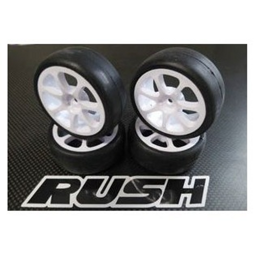 RUSH 24X SEVEN SPOKE PRE-GLUED TIRES (4pcs)