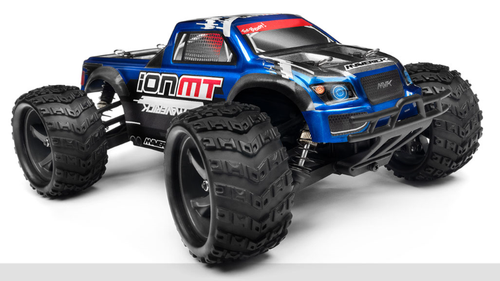 1/18 Ion MT Monster w/b&ch MAV MV12809B Maverick 1/18 EP RS iON MT RTR Electric Monster Truck