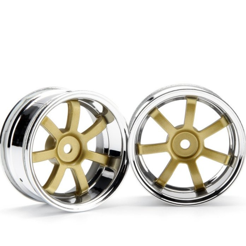 1/10 W: RAYS 26mm Ch/Gld 6off