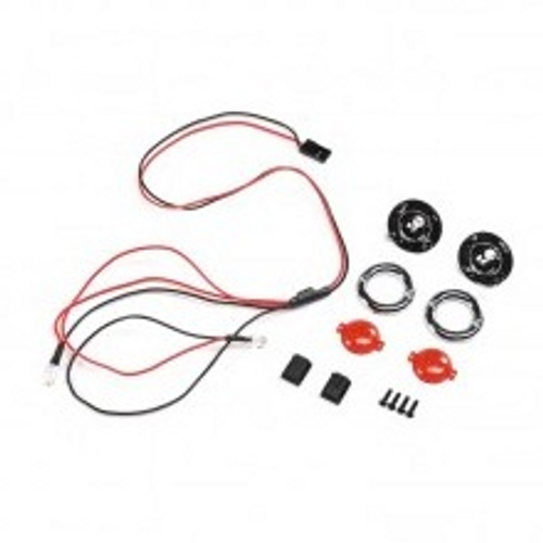 Front LED Headlight Set, Grave Digger: LMT by LOSI Front LED Headlight Set, Grave Digger: LMT by LOSI