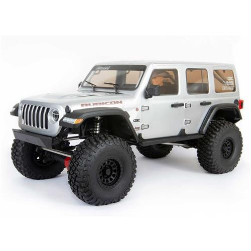 1/6 SCX6 Jeep JLU Wrangler 4WD Crawler RTR: Silver by Axial SRP $2199