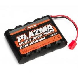 HP 160155 HPI Racing Plazma 6.0V 1200mAh NiMH Micro RS4 Battery Pack