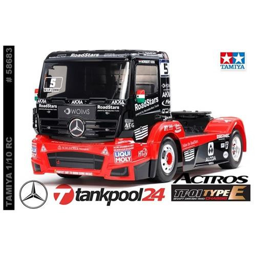 TAMIYA 1/10 ACTROS MP4 MB  TT-01E