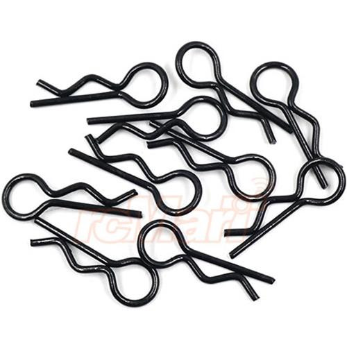 Yeah Racing RC Body Clip For 1/8 1/10 1/12 10pcs BLACK