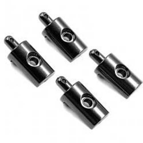 Xtra Speed Aluminum Body Mount Black For 1/10 1/12 Tamiya Lunch Box