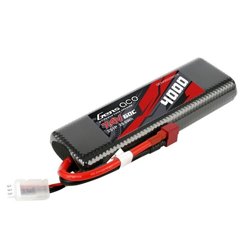 NEW Gens Ace 4000mAh 2S 7.4v 60C Tamiya Stick Style with XT60 Plug & XH Balance