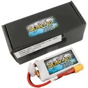 Gens Ace 1300mAh 2S 7.4v 30C 70x34x15mm 79g XT60 Plug XH Balance Soaring Series