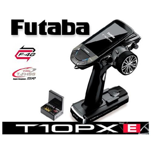 FUTABA 10PX 2.4GHz TX 2 x RX R404SBS-E