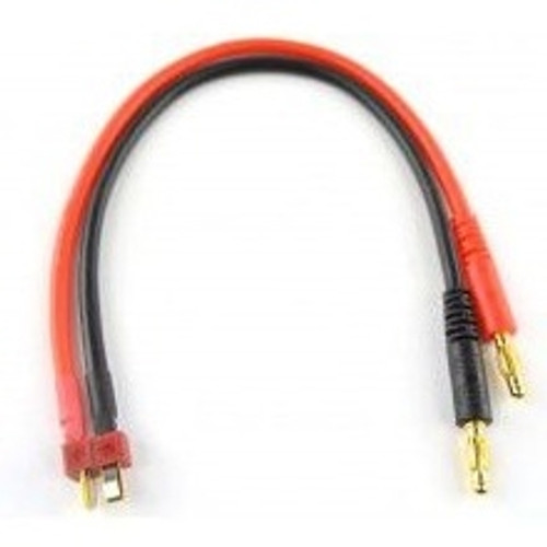 T Plug - Banana plug Charge lead, by RC Pro