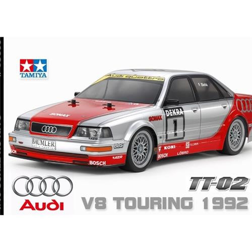 1/10 '92 AUDI V8 (EXCL ESC) TT-02 1/10 '92 AUDI V8 (EXCL ESC) TT-02