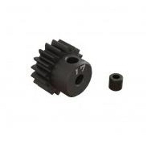 17T 0.8Mod 1/8" Bore CNC Steel Pinion Gear by ARRMA