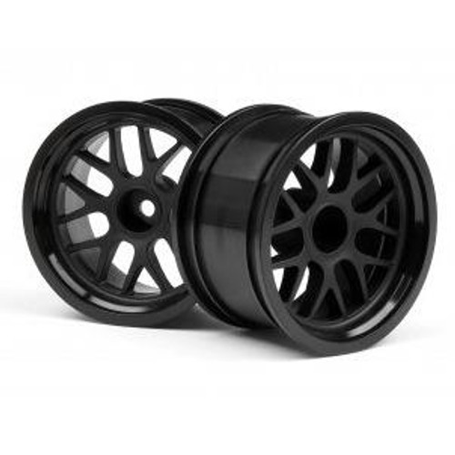 1/10 W: BBS 48x31mm Blk (2) HP 109156 HPI Racing BBS SPOKE WHEEL 48x31mm BLACK (9mm OFFSET/2pcs)