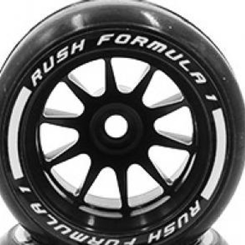 RUSH VF1 ARSS Pre-Glued Super Soft Rear Slick Rubber Tire 2 pcs For  F1