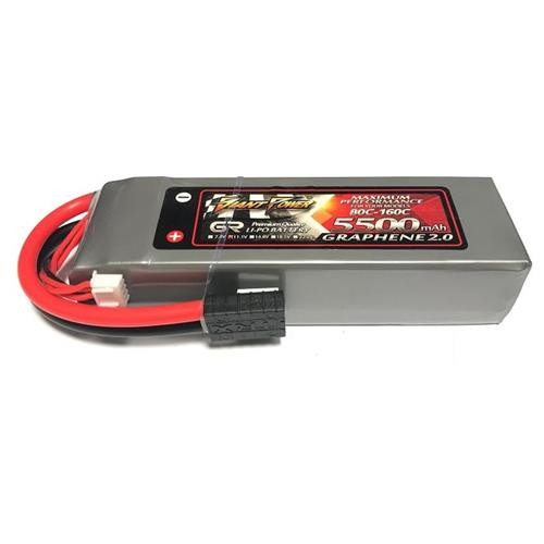 Giant Power Graphene 3S 11.1V 5500mAh 80C Li-Po w/ Traxxas Plug