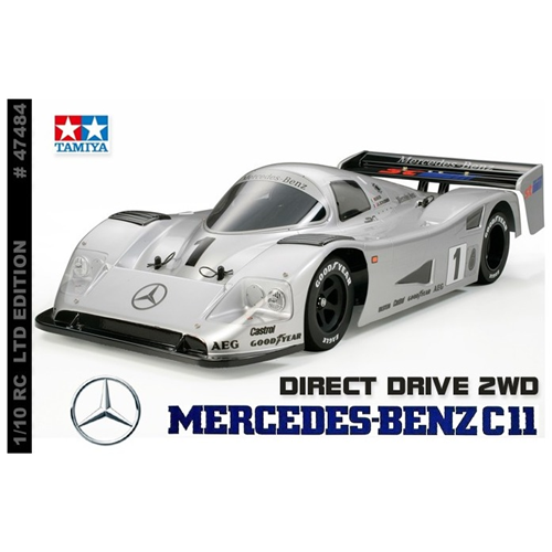 TAMIYA 1/10 R/C MERC-BENZ C-11(EXCL ESC)'90 LTD