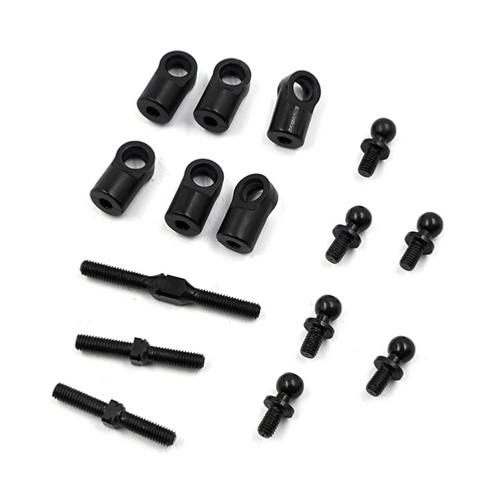 ADJUSTABLE STEERING TIE-ROD SET FOR TAMIYA TT02