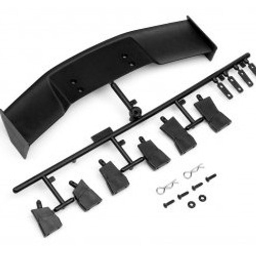 HP 85288 HPI Racing GT WING SET (TYPE D / 10TH SCALE / BLACK)