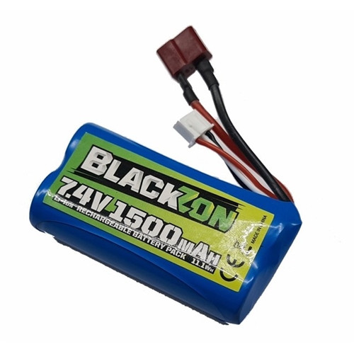 BL 540149 Blackzon Smyter Battery Pack (Li-ion 7.4V, 1500mAh), w/T-Plug