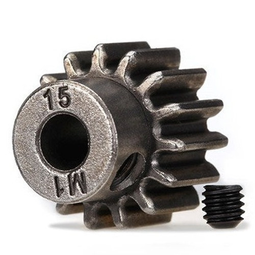 Traxxas 6487X - Gear 15-T Pinion (1.0 Metric Pitch) (Fits 5Mm Shaft)/ Set Screw