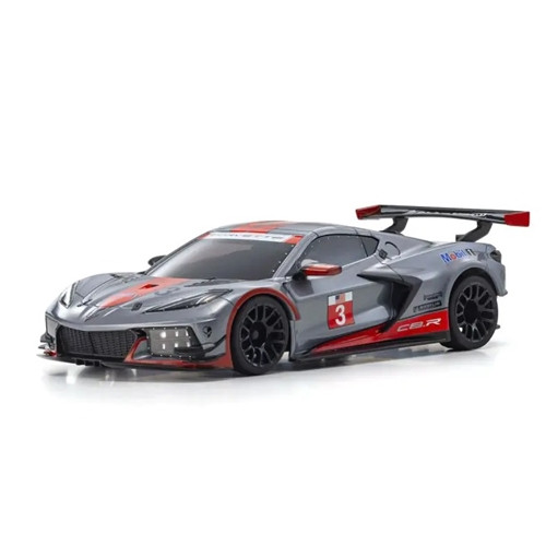 KYO 32356GMR-B Kyosho MINI-Z RWD MR-04 CHEVROLET® CORVETTE® C8.R #3 Gunmetal / Red