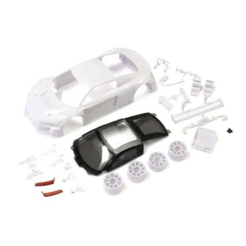 KP MZN189 Kyosho Part Audi R8 LMS 2015 White body set(w/Wheels)