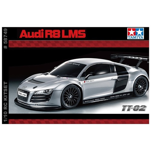TAMIYA 1/10 AUDI R8 LEMANS (INCL ESC) TT-02 - Speedi Models