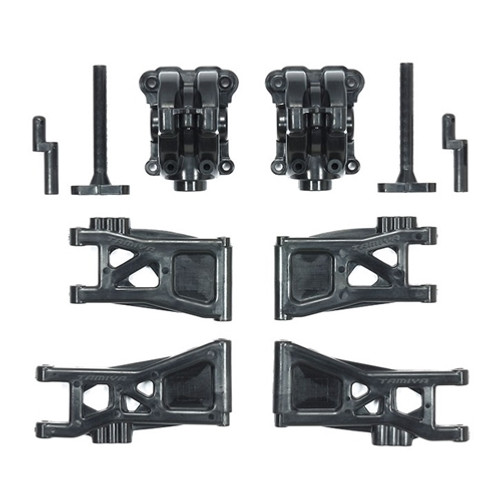 TT-02B REINF COVERS AND LWR SUS ARMS