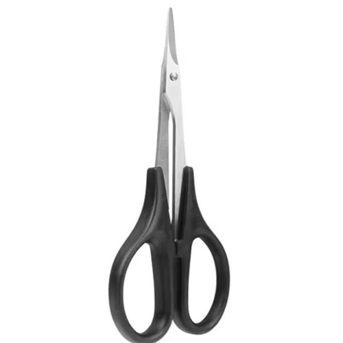 Helios - Hardened Steel RC Car Curved Scissors - Plastic Body Shell Scissors