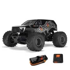 1/10 GORGON 2WD RTR Brushed Monster Truck (Battery & Charger Included), Gun Metal by ARRMA