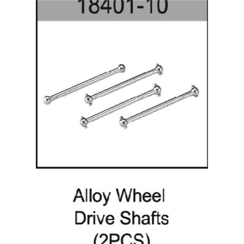 Alloy Wheel Drive Shafts 2pcs HO Speed