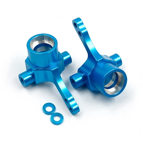Alum Front Knuckle Arm (BU) For TA01/TA02