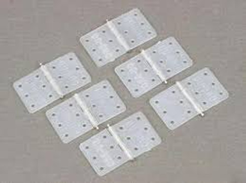 NYLON HINGES STANDARD 6PCS