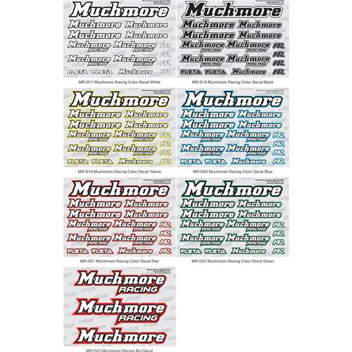 MUCHMORE RACING COLOR DECAL BLUE