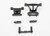 TRAXXAS 7015 - BODY MOUNTS, FRONT & REAR/ BODY MOUNT POSTS, FRONT & RE