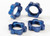 TRAXXAS 5353 - WHEEL NUTS, SPLINED, 17MM (BLUE-ANODIZED) (4)