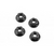 AR708003 Serrated Flange Wheel Nut 4mm (4) by Arrma