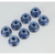 KP 1-N4056FN-B Kyosho Part Flanged Nylon Nut (M4 x 5.6) (5pcs) (BLUE)