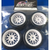 RUSH MINI TIRE 30 ROUND LM WHEEL 0 OFFSET PREGLUED SET