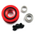 ALUMINUM 20T CENTER PULLEY SET A FOR EXECUTE XQ10