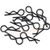 Yeah Racing RC Body Clip For 1/8 1/10 1/12 10pcs BLACK