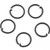 UNIVERSAL SHAFT RING 11.8X0.8MM 5PCS