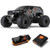 1/10 GORGON 4X2 MEGA 550 Brushed Monster Truck Ready-To-Assemble Kit with Battery & Charger Black by ARRMA SRP $398.99