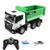 #1556 1:18 2.4G 6CH RC Dump truck White/Green