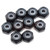 2mm Aluminium Lock Nut Black 10pcs