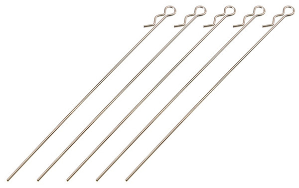 STAINLESS PRO LONG BODY CLIPS (5PCS.)