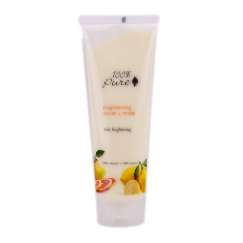 100% Pure Brightening Scrub & Mask