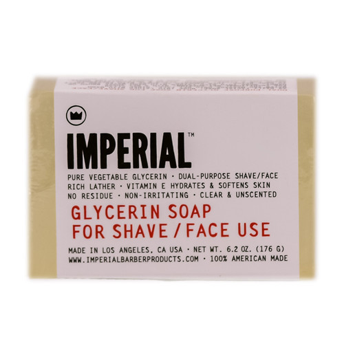Imperial Glycerin Soap For Shave/Face Bar