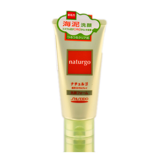 Shiseido Fitit Naturgo Ocean Mineral Clay Facial Foam