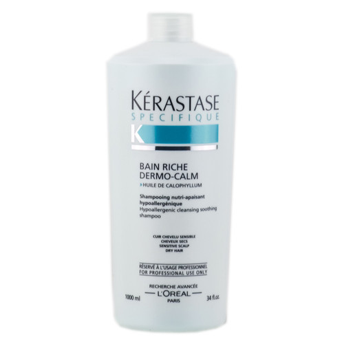 Kerastase Specifique Bain Riche Dermo-Calm Hypoallergenic Cleansing Soothing Shampoo